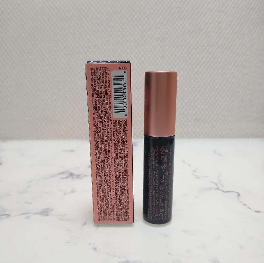 Benefit Roller Lash Curling Lifting Mascara Black Travel Size .1 oz/3 g
